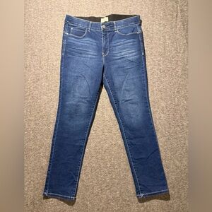 Angels Forever Young jeans womens 12/31 blue High Rise Skinny stretch 35x28